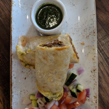 Bindaas - lamb kathi roll - definitely worth it!! - Indian Near Me - Washington, DC, District of Columbia