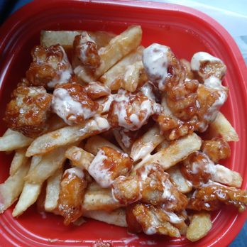 The Buffalo Spot - Norwalk - I have the snapchat of the slippery floor and this is how i got my plate .......i didnt know they gave so little ..... ridiculous asf - Chicken Wings Near Me - Norwalk, California The Buffalo Spot - Norwalk - I have the snapchat of the slippery floor and this is how i got my plate .......i didnt know they gave so little ..... ridiculous asf - Chicken Wings Near Me - Norwalk, California