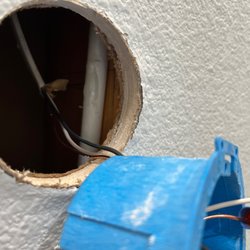 4G Electrician - Pipe nicked by whole saw by 4G Electrician. Leaked after 8 months. Will not return my calls. Do not use this company.