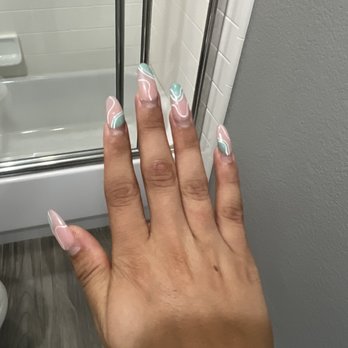 Ocean Retreat Nail Spa - Old set (before) - Nail Salons Near Me - Poway, California Ocean Retreat Nail Spa - Old set (before) - Nail Salons Near Me - Poway, California