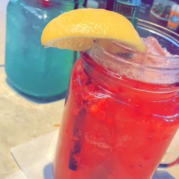 Bubba's 33 - Fresh and fruity lemonade with crown royal apple rocker and blue ocean - American Near Me - Peoria, Arizona Bubba's 33 - Fresh and fruity lemonade with crown royal apple rocker and blue ocean - American Near Me - Peoria, Arizona