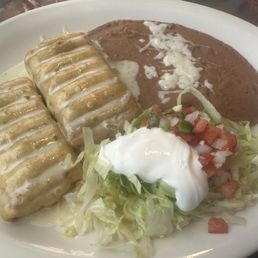 Chimichanga plate. I chose beef.