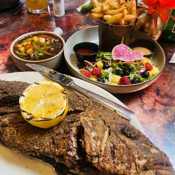 Kokomo - snapper with tamarind sauce on side - Caribbean Near Me - Brooklyn, New York Kokomo - snapper with tamarind sauce on side - Caribbean Near Me - Brooklyn, New York