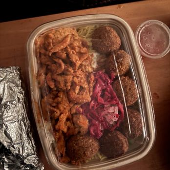 Sumac Mediterranean Grill - BYOB Build Your Own with Rice - Sumac Chicken and Falafel - Mediterranean Near Me - Columbus, Ohio