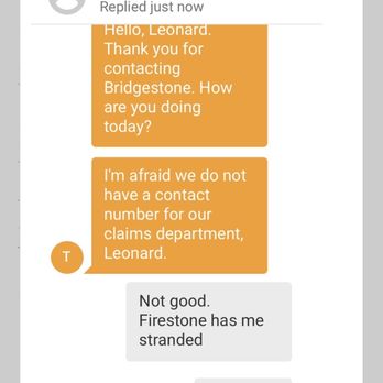 Firestone Complete Auto Care - Various failed attempts to get help. - Tires Near Me - El Paso, Texas Firestone Complete Auto Care - Various failed attempts to get help. - Tires Near Me - El Paso, Texas