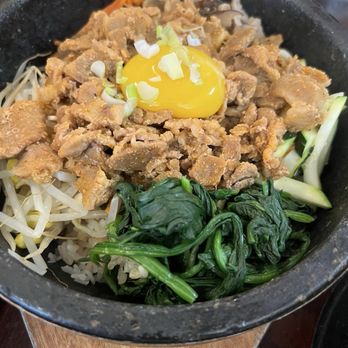 My Tofu House - Pork and Vegetable Bibimbab - Korean Near Me - San Francisco, California My Tofu House - Pork and Vegetable Bibimbab - Korean Near Me - San Francisco, California