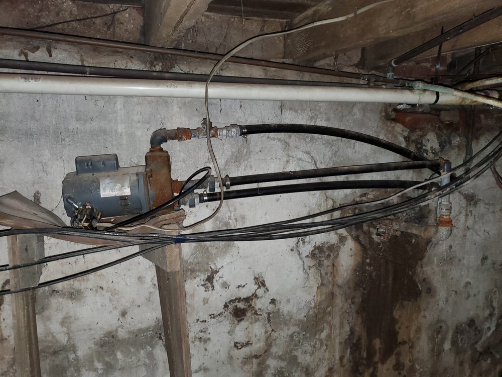 Slide of Steel Plumbing