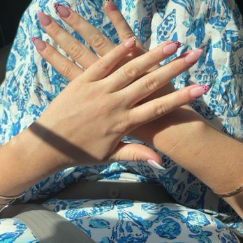 The Lounge Nail Spa - My most recent set for summer! - Nail Salons Near Me - Walnut Creek, California The Lounge Nail Spa - My most recent set for summer! - Nail Salons Near Me - Walnut Creek, California