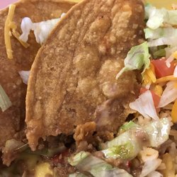 Torero's - Taco shells were almost burnt so I used the chips.The shredded beef was flavorless so I added the chip salsa to it.