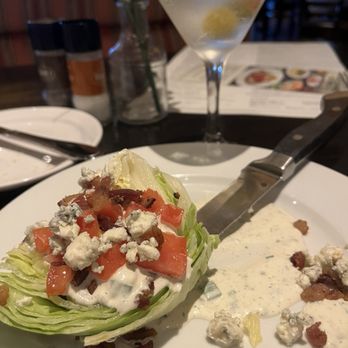 Brio Italian Grille - Half (my half) of the Wedge Salad! Scrumptious. - Italian Near Me - Plantation, Florida Brio Italian Grille - Half (my half) of the Wedge Salad! Scrumptious. - Italian Near Me - Plantation, Florida