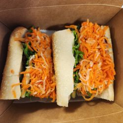 Banhmibois - Classic bahn mi, top view