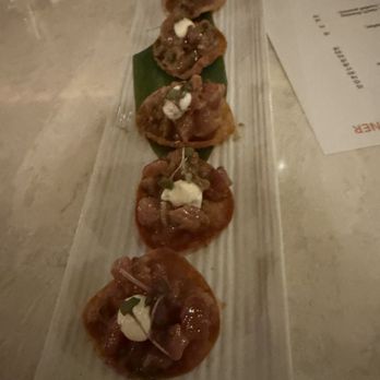 Sugarcane - Big Eye tuna tartare - Cocktail Bars Near Me - Las Vegas, Nevada