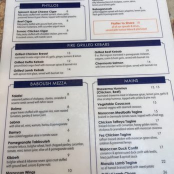 Baboush - Moroccan Near Me - Dallas, Texas