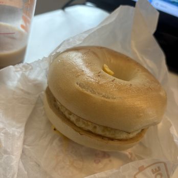 Dunkin' - Sausage Egg and Cheese - Donuts Near Me - Kingston, New Hampshire Dunkin' - Sausage Egg and Cheese - Donuts Near Me - Kingston, New Hampshire