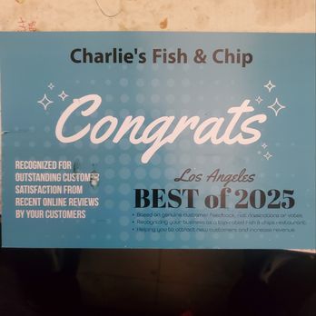 Charlie's Fish & Chips - Soul Food Near Me - Los Angeles, California