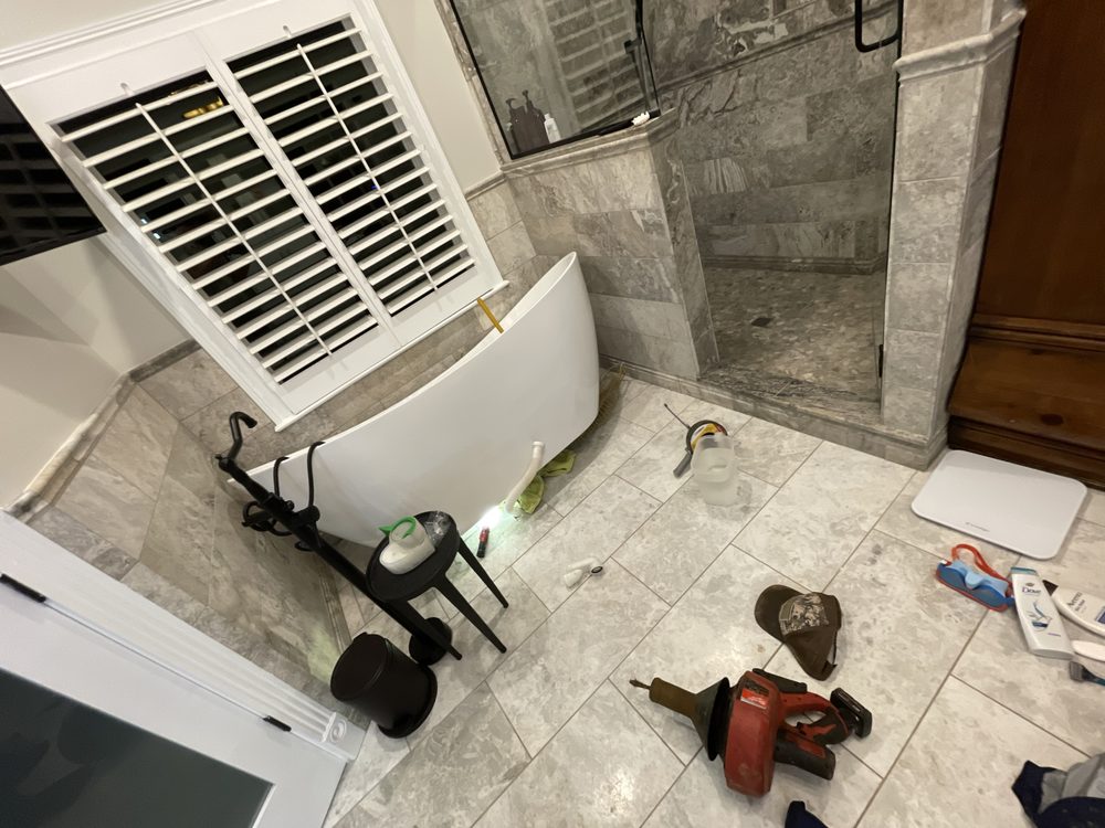 Slide of Anderson Steele plumbing