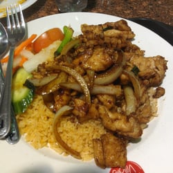 Pho Village - Lemongrass chilli chicken on tomato rice