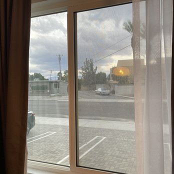 The Cole - View from our room (102) overlooks the parking lot and can be viewed from the street. - Hotels Near Me - Palm Springs, California The Cole - View from our room (102) overlooks the parking lot and can be viewed from the street. - Hotels Near Me - Palm Springs, California