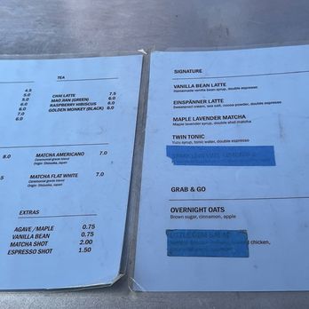 Community Goods - Menu - Coffee & Tea Near Me - West Hollywood, California