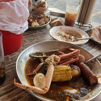 BOIL Seafood House - Crab legs. Andouille. Corn. Love!!! - Seafood Near Me - New Orleans, Louisiana BOIL Seafood House - Crab legs. Andouille. Corn. Love!!! - Seafood Near Me - New Orleans, Louisiana