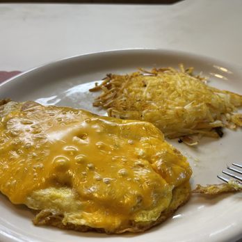 Badger Cafe - a plate of eggs and hash browns - New American Near Me - Las Vegas, Nevada