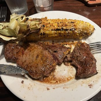 LongHorn Steakhouse - Ribeye and corn on the cob - American Near Me - Greensboro, Georgia LongHorn Steakhouse - Ribeye and corn on the cob - American Near Me - Greensboro, Georgia