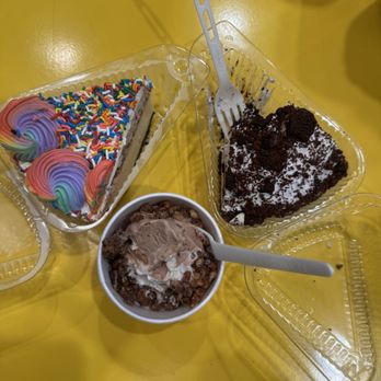 Magpies Softserve - Slice of Pride Softserve Pie (Vegan) - Ice Cream & Frozen Yogurt Near Me - Los Angeles, California Magpies Softserve - Slice of Pride Softserve Pie (Vegan) - Ice Cream & Frozen Yogurt Near Me - Los Angeles, California