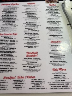 Menu photo 1 Main Street Brunch Port Huron, MI Menu photo 1 Main Street Brunch Port Huron, MI