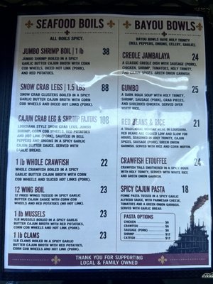 Menu photo 3 Louisiana Charlie's Long Beach Shoreline Village Long Beach, CA