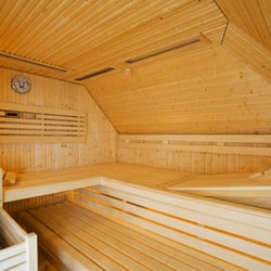 Immex Saunabau - IMMEX Sauna Finnlandia in einer Dachschräge