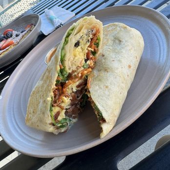 Copa Vida - Bacon Breakfast Burrito - New American Near Me - Pasadena, California