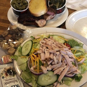 Bono's Pit Bar-B-Q - Turkey salad and three meat combo - Barbeque Near Me - Jacksonville, Florida Bono's Pit Bar-B-Q - Turkey salad and three meat combo - Barbeque Near Me - Jacksonville, Florida