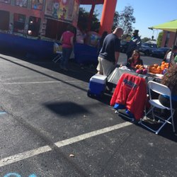 Sullivan University - Kids area! Jumpy and pumpkin painting