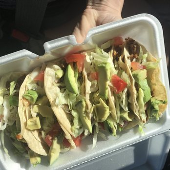Taqueria Mexicana - Tacos with chorizo, beans, cheese, lettuce, tomato, and avocado---delish!! - Mexican Near Me - Graham, Texas Taqueria Mexicana - Tacos with chorizo, beans, cheese, lettuce, tomato, and avocado---delish!! - Mexican Near Me - Graham, Texas