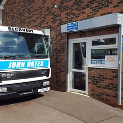 John Oates Garage Ltd - Office and reception area.