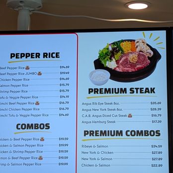 Pepper Lunch - Irvine Spectrum - Menu - Japanese Near Me - Irvine, California