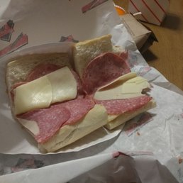 An "Italian sub". Terrible.