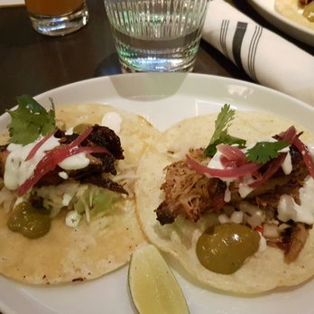 The Carbon Bar - Winterlicious starter: pork tacos - Barbeque Near Me - Toronto, Ontario The Carbon Bar - Winterlicious starter: pork tacos - Barbeque Near Me - Toronto, Ontario