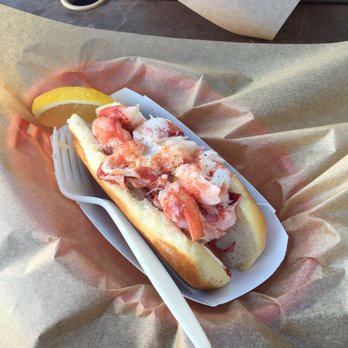 Lobster West - $15 lobster sandwich by itself - Seafood Near Me - Coronado, California