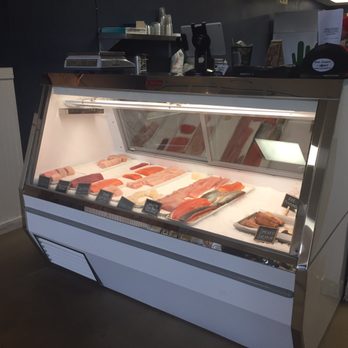 Chula Seafood - Counter/register with the fresh seafood - Poke Near Me - Scottsdale, Arizona