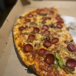 Crown Fried Chicken - SUPREME PIZZA- Sausage,pepperoni,mushrooms,peppers & onions