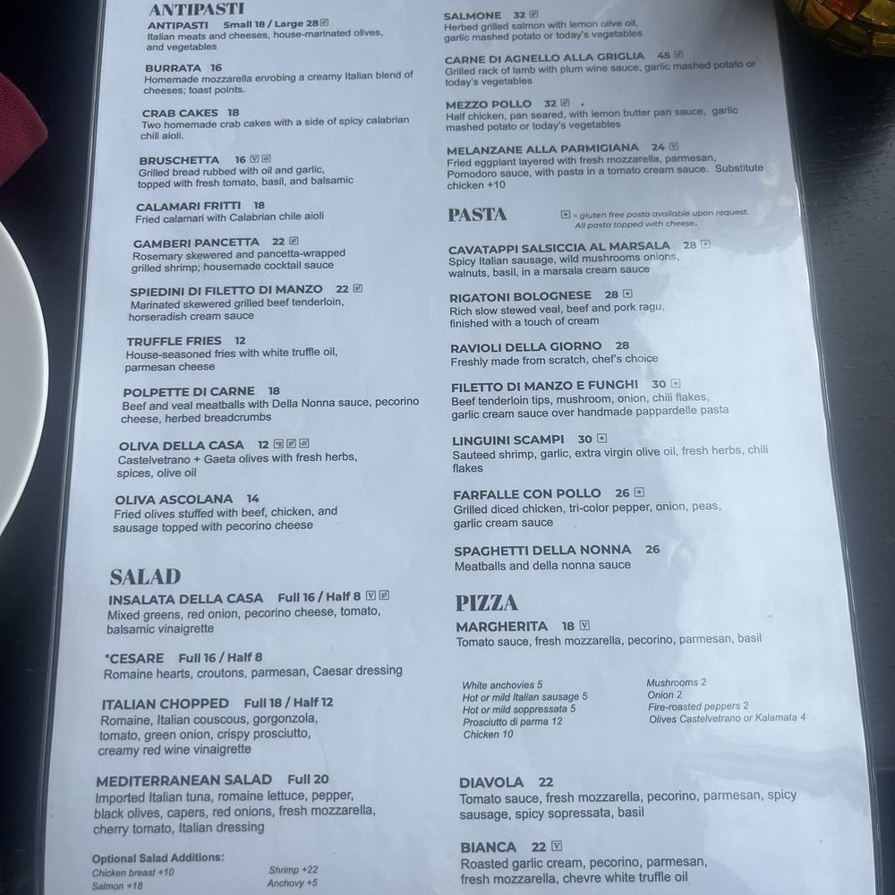 Menu Menu