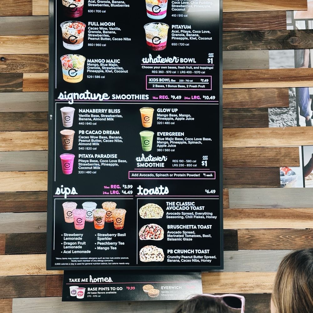 Everbowl - Menu - Acai Bowls Near Me - Las Vegas, Nevada Everbowl - Menu - Acai Bowls Near Me - Las Vegas, Nevada