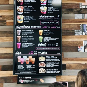 Everbowl - Menu - Acai Bowls Near Me - Las Vegas, Nevada