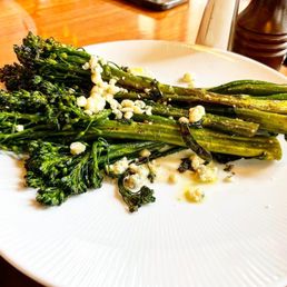 Blue cheese broccolini
