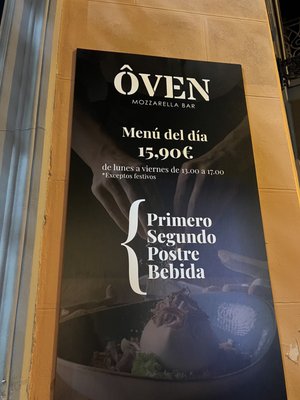 Menu photo 1 Oven Madrid, M Menu photo 1 Oven Madrid, M