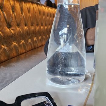 Esco Restaurant & Tapas Memphis - Dusty carafe of room temperature water with plastic cups.... - Lounges Near Me - Memphis, Tennessee