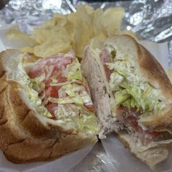 Fresh Bites and Juice Bar - Turkey provolone on hard roll