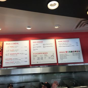 Panda Express - Menu - Chinese Near Me - Austin, Texas