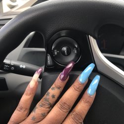 Paris Nice Nails - My polish that the owner started taking off.
